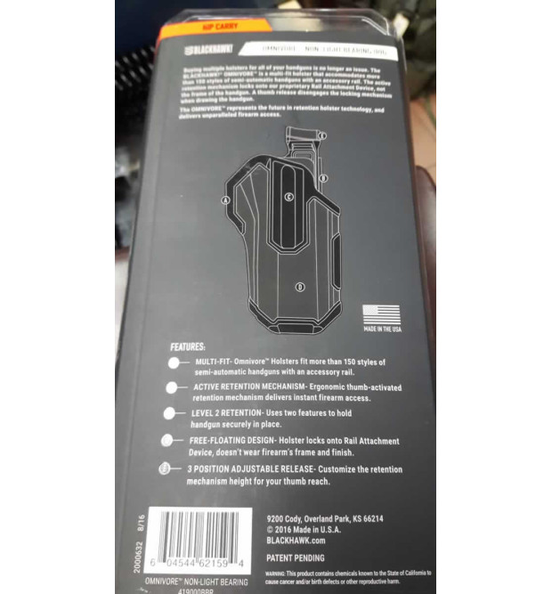 Blackhawk Fondina Omnivore Multifit