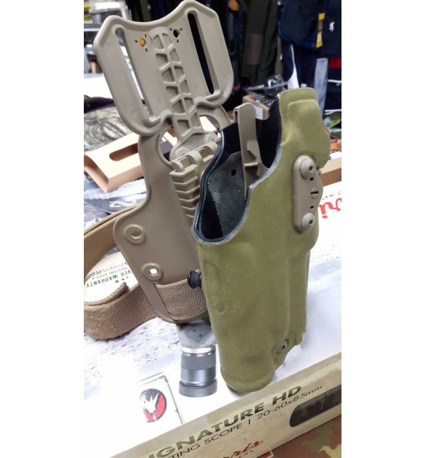 Safariland Fondina Sx per Glock con Torcia