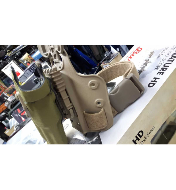 Safariland Fondina Sx per Glock con Torcia