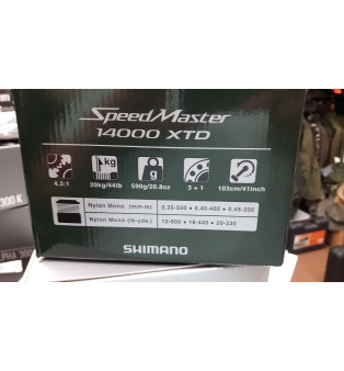 Shimano Mulinello Speed Master 14000