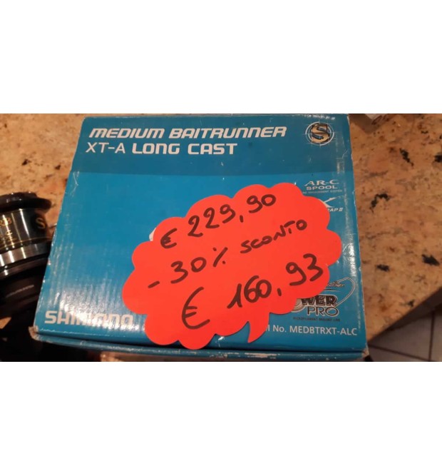 Shimano Mulinello Medium Baitrunner XT-A Long Cast