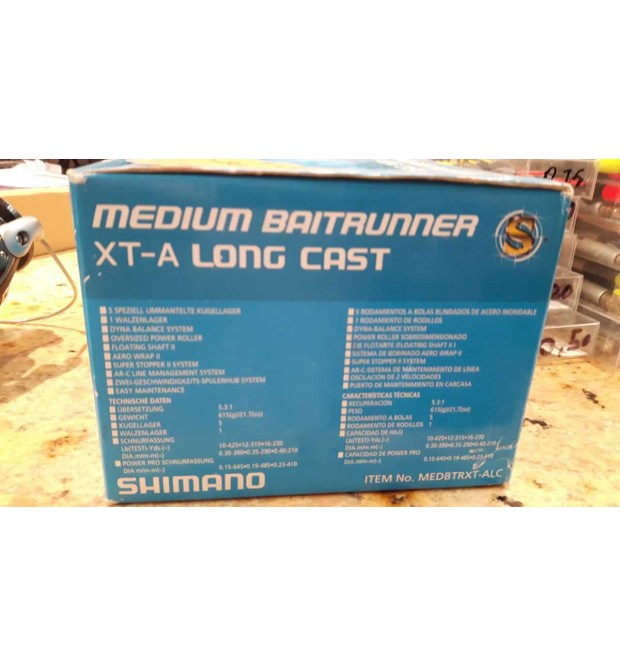 Shimano Mulinello Medium Baitrunner XT-A Long Cast