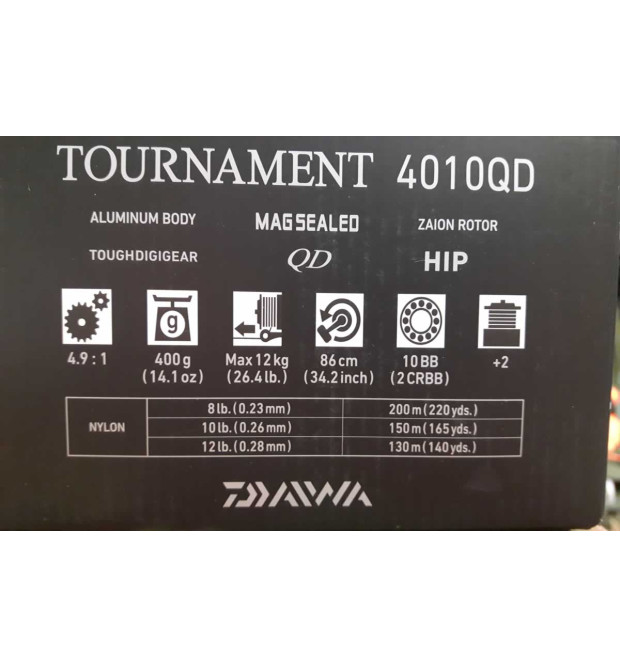 Daiwa Mulinello Tournament 4010QD