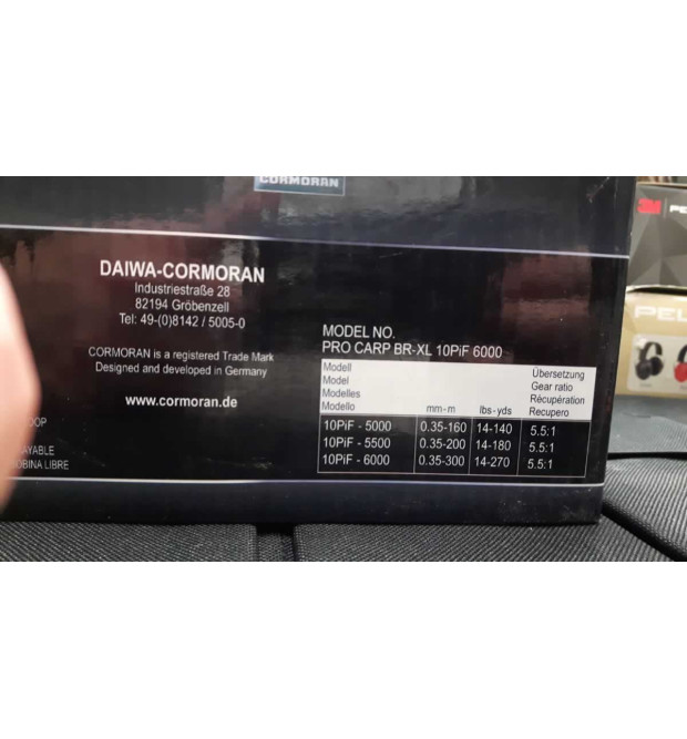 Daiwa-Cormoran Mulinello Pro Carp BR-XL 10 PiF 6000