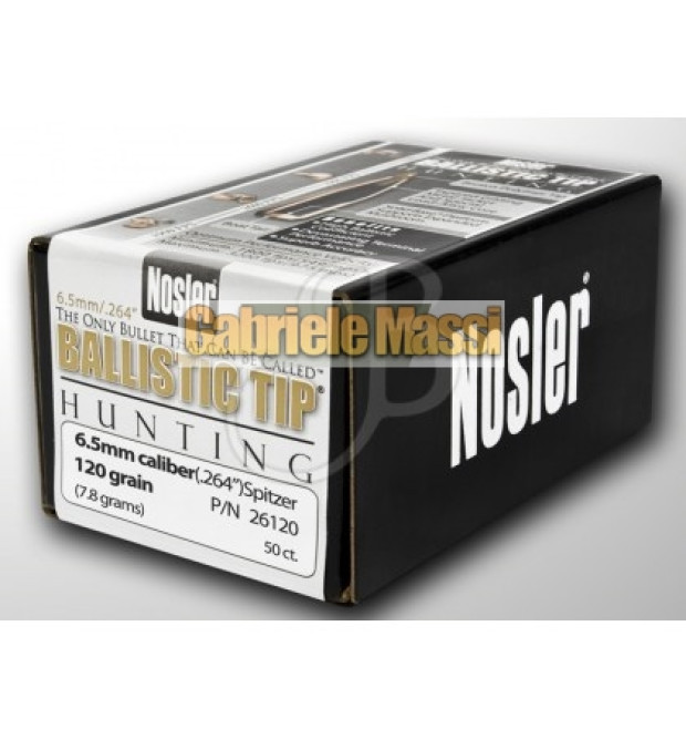 Nosler Ballistic Tip .264 grs.100