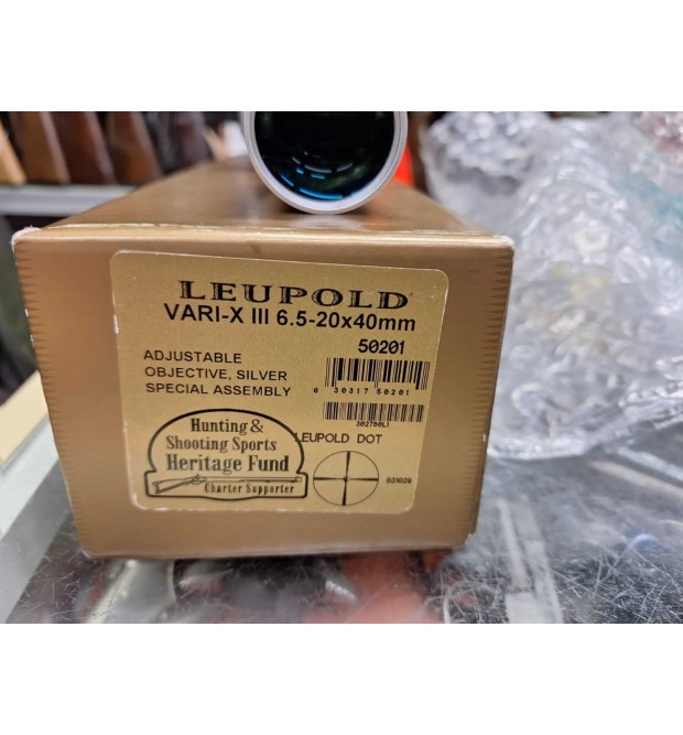 Leupold Vari-X III 6,5-20x40 Silver Usato