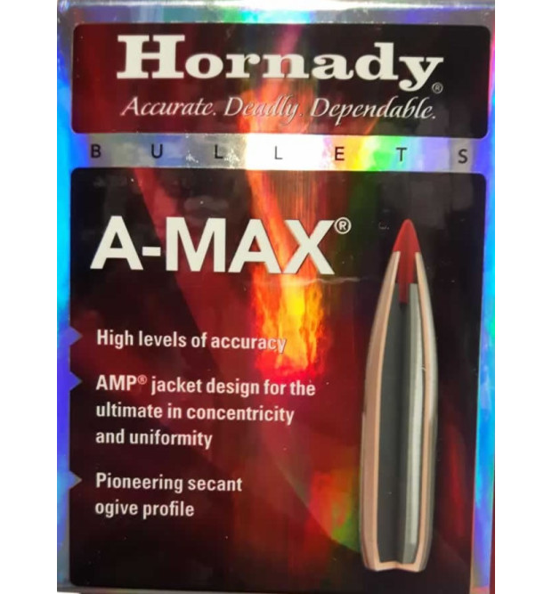 Hornady 30 cal .308 168 gr A-Max