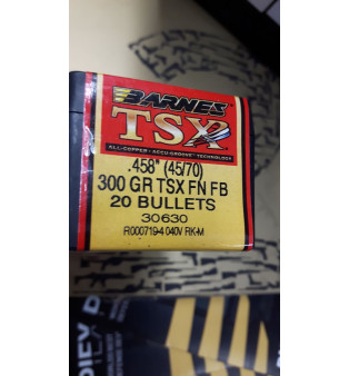 Barnes TSX .458 (45/70) 300 gr TSX FN FB