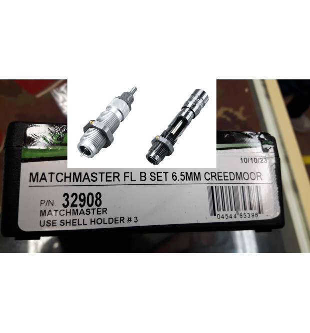 RCBS Matchmaster FL B Set cal. 6,5 Creedmoor Nuovi