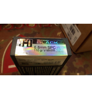 Hornady Black 6.8 mm SPC 110 gr V-MAX