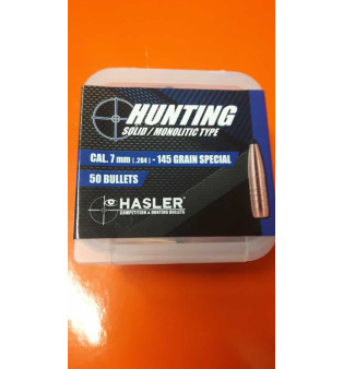Hasler Hunting Palle cal. 7mm (.284) 145 grain special
