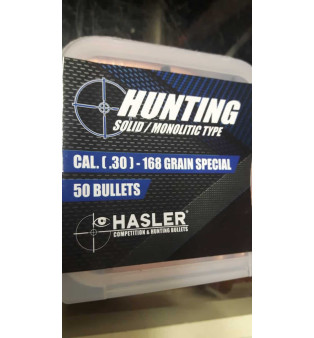 Hasler Hunting Palle cal. (30) 168 grain special