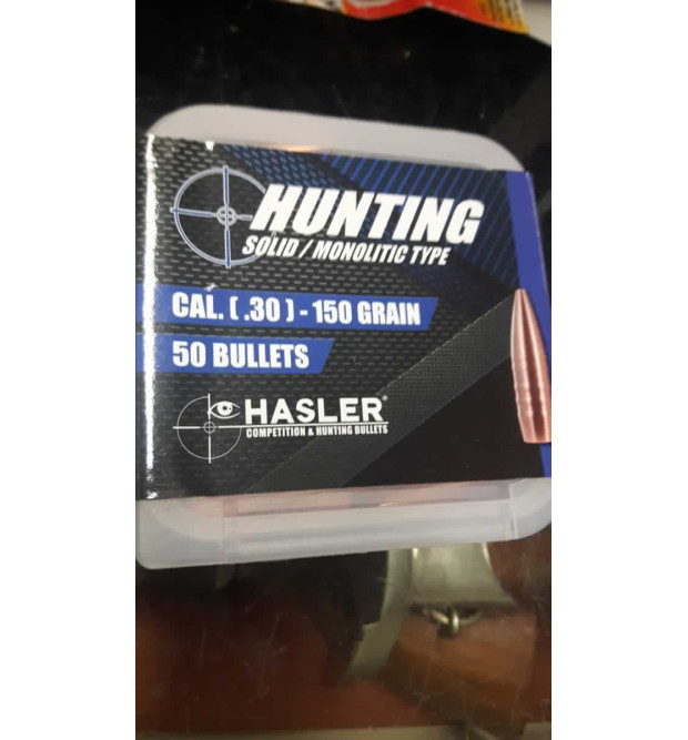 Hasler Hunting Palle cal. (30) 150 grain special