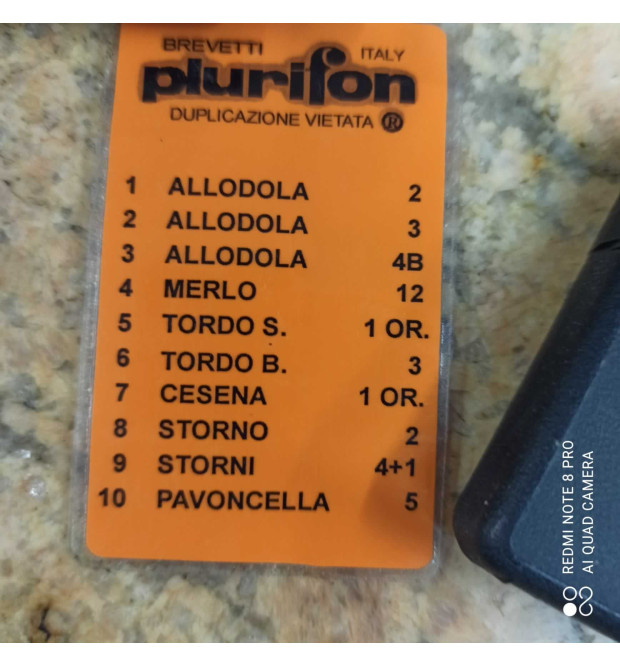 Plurifon a scheda con telecomando Usato