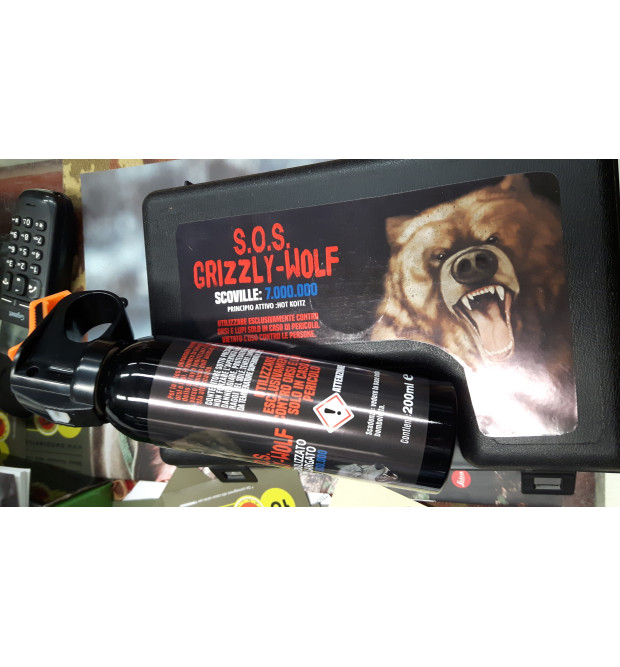 Defence System S.O.S Grizzly/Wolf Spray 