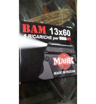 BAM 13x60 Ricarica per Mayak Udar M1