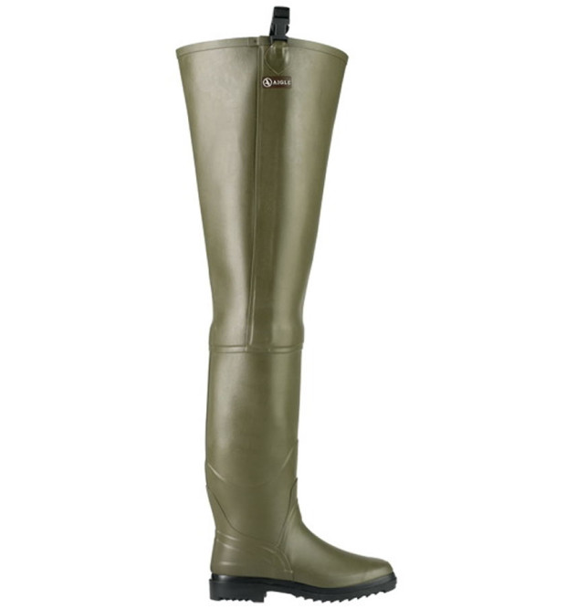 Aigle Truite Kaki Stivale da pesca Aigle Truite Kaki Stivale da pesca