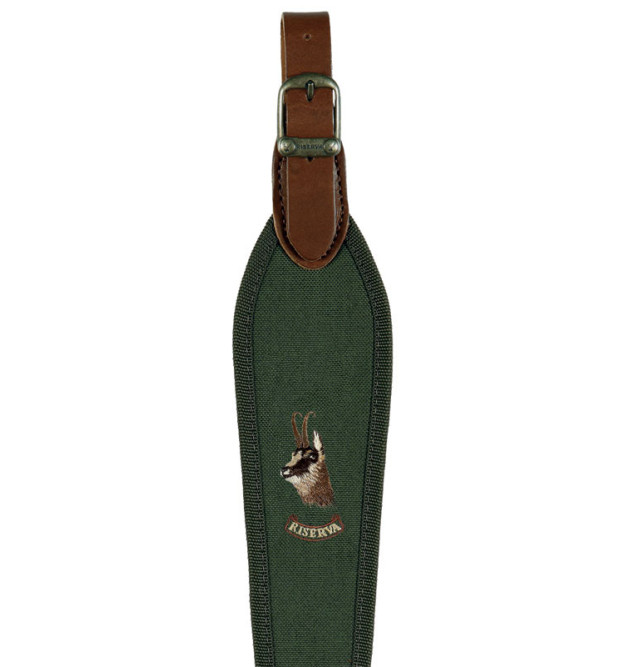 Riserva Tracolla Carabina in Cordura ricamo "Camoscio"