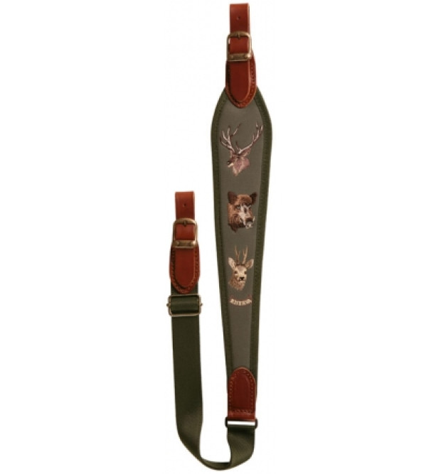 Riserva Tracolla Carabina in Cordura ricamo "Cervo Cinghiale Capriolo"